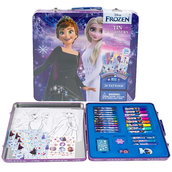 DISNEY FROZEN TIN STATIONARY SET
