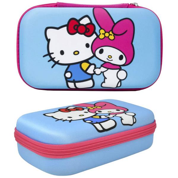 HELLO KITTY MY MELODY MOLDED PENCIL CASE