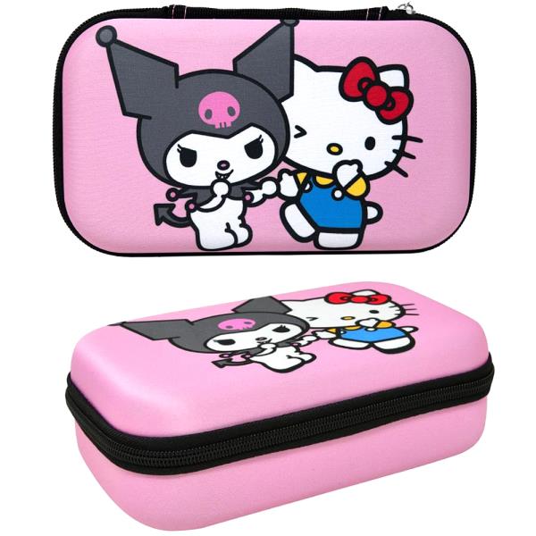 HELLO KITTY KUROMI MOLDED PENCIL CASE