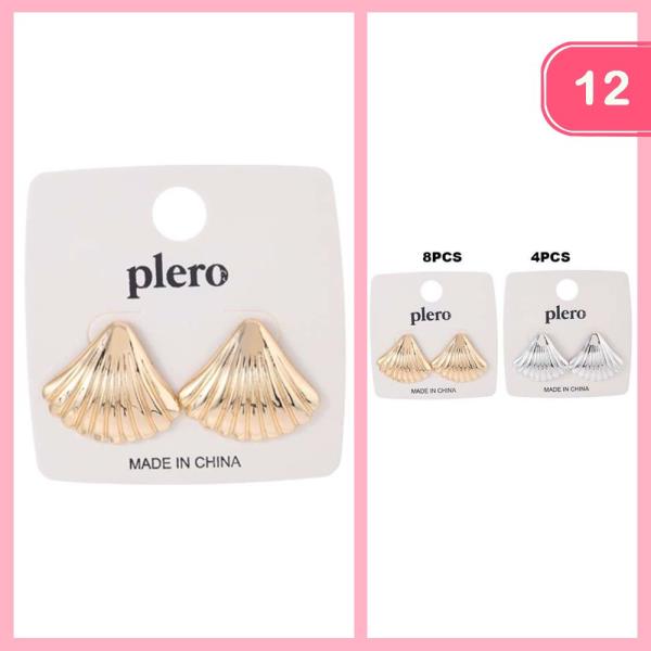 SHELL EARRING (12 UNITS)