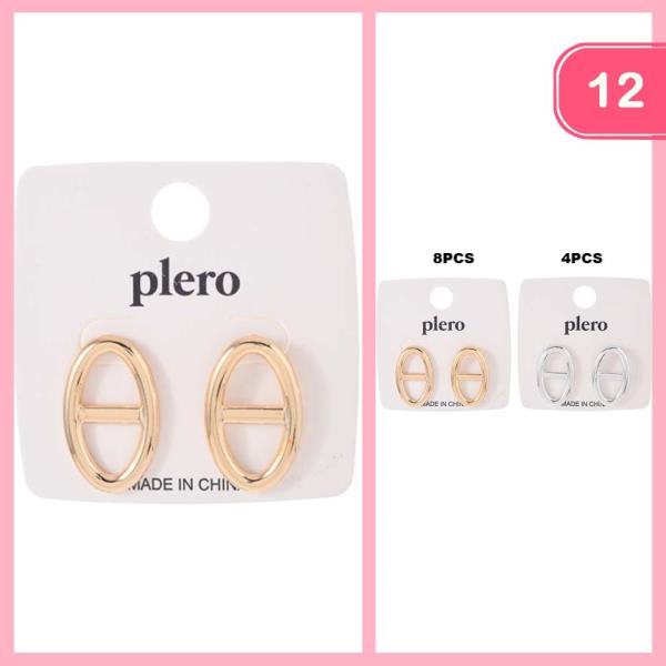 CHAINED EARRING (12 UNITS)