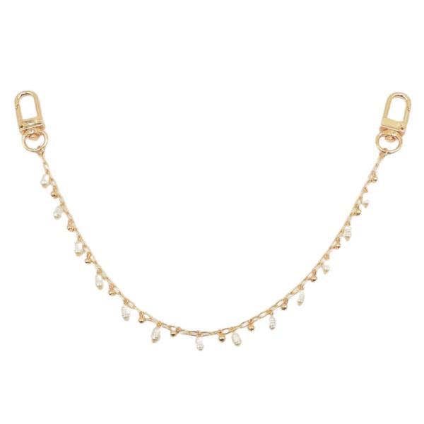 DAINTY PEARL BEAD BAG CHARM