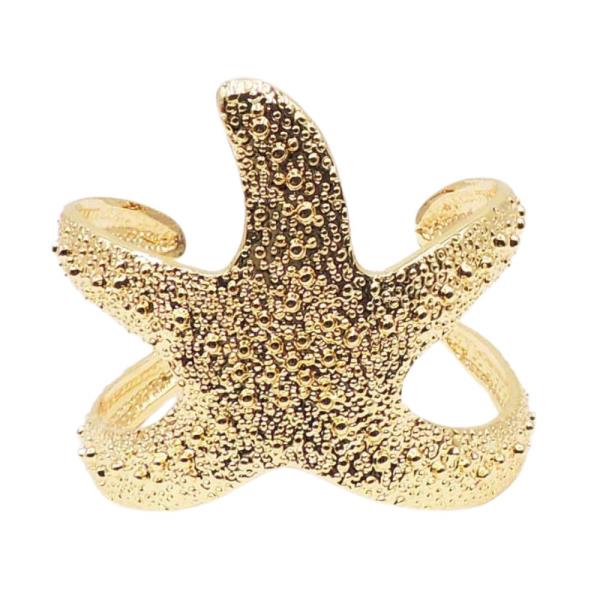 TEXTURED STARFISH BRACELET