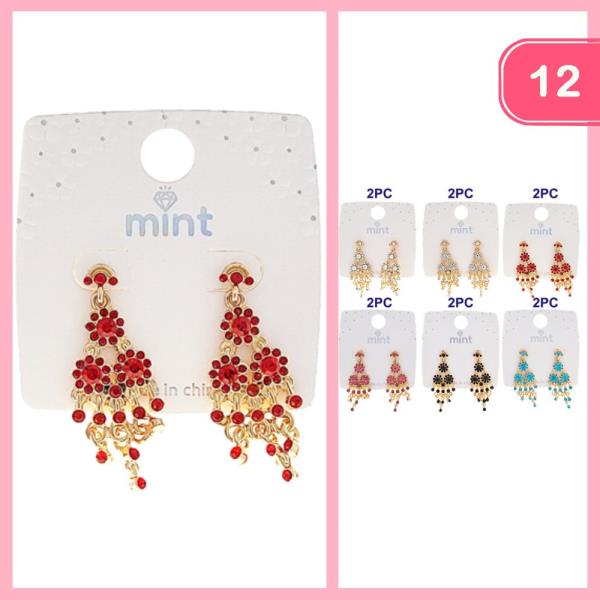 DANGLE EARRINGS (12 UNITS)