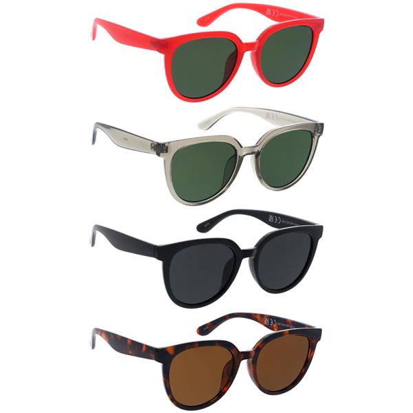 LARGE ROUNDED SQUARE SUNGLASSES 1DZ