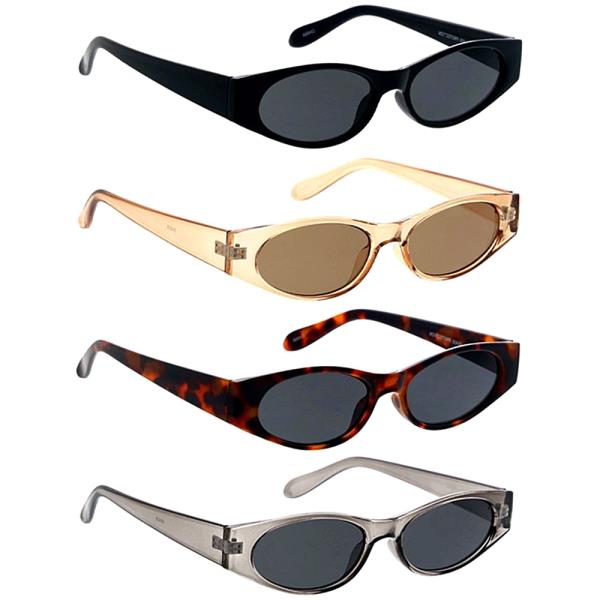 SMALL OVAL CHIC SUNGLASSES 1DZ