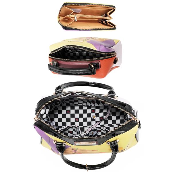 NICOLE LEE NAIL POLISH 3 PIECE SET (HANDBAG, CROSSBODY, WALLET)