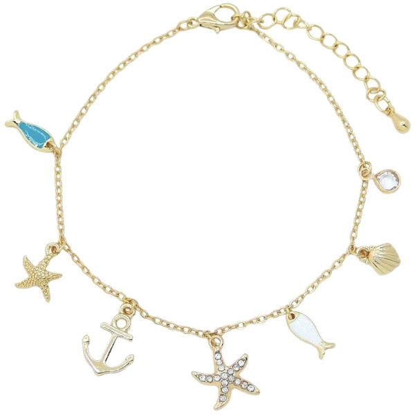 SEA LIFE MULTI CHARM BRACELET