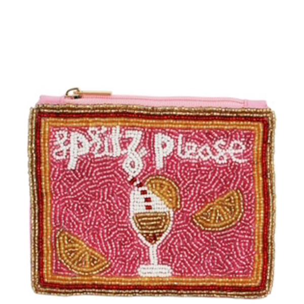 SEED BEAD COIN PURSE