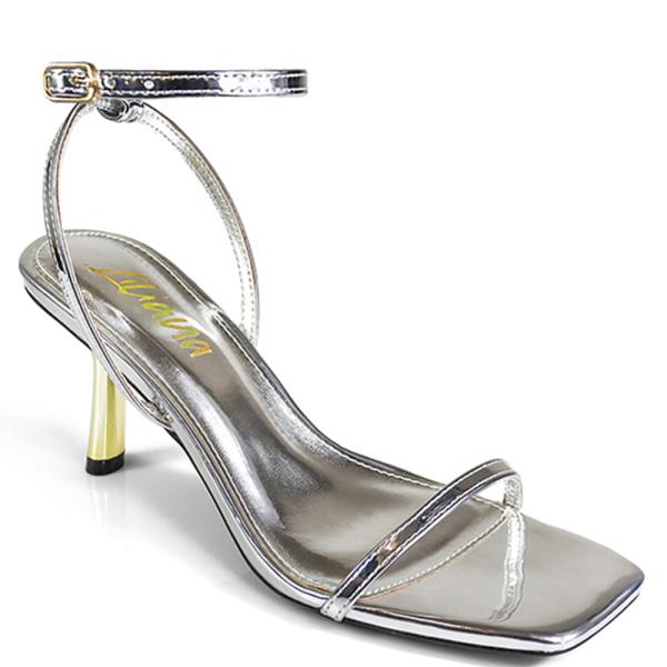 THIN FRONT &ANKLE STRAP W GOLD HEEL 12 PAIRS