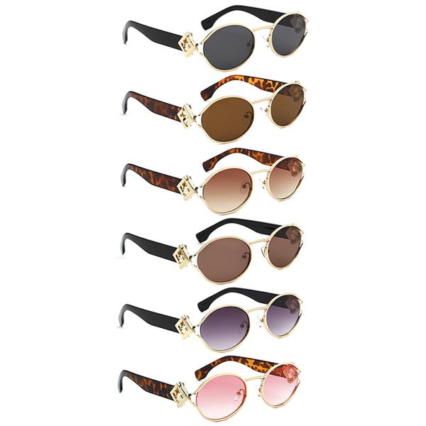 MODERN ROUND VINTAGE SUNGLASSES 1DZ