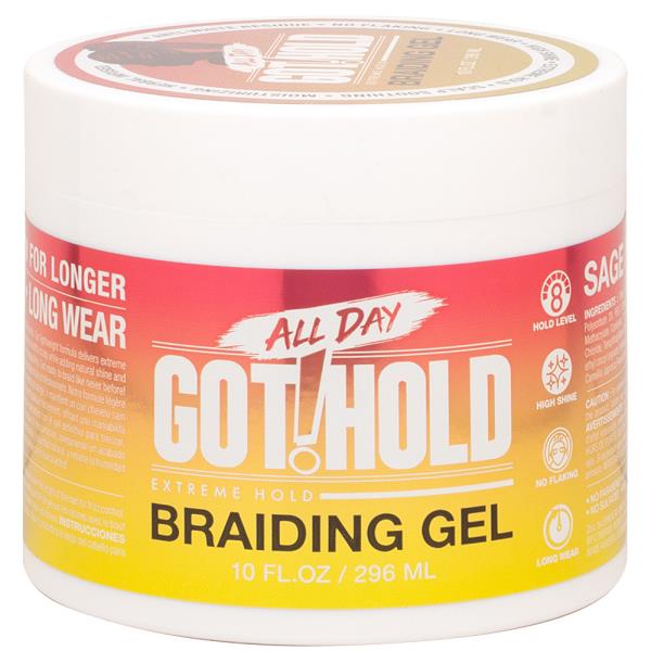 EBIN ALL DAY GOT HOLD BRAIDING GEL EXTREME HOLD 296ML