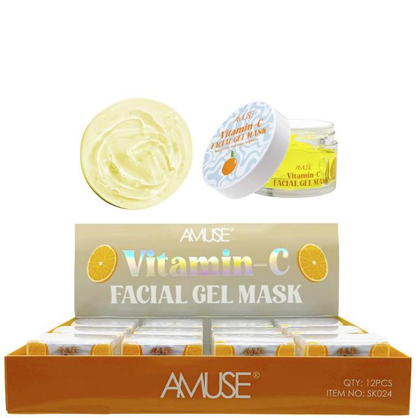 AMUSE VITAMIN C FACIAL GEL MASK (12 UNITS)