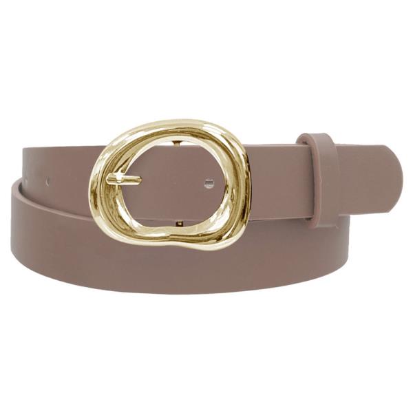 ORGANIC CIRCLE BUCKLE BELT