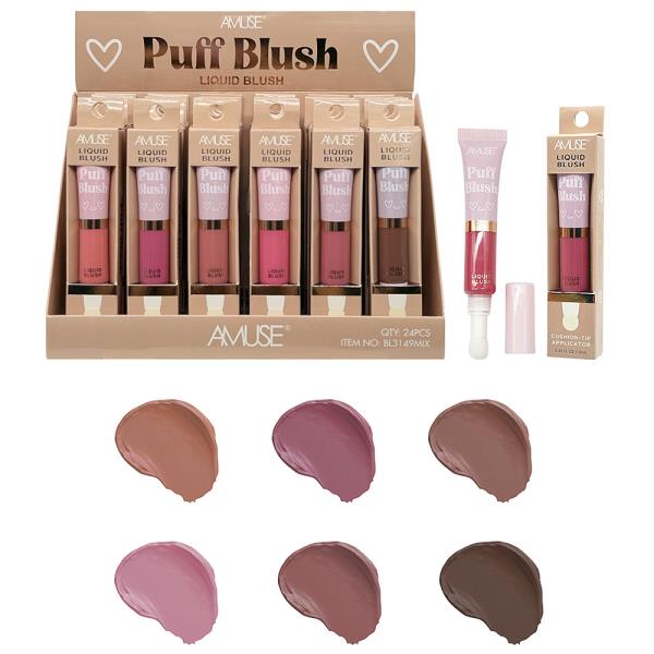 AMUSE PUFF BLUSH LIQUID BLUSH (24 UNITS)