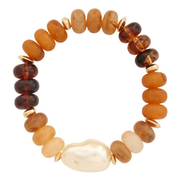 PEARL COLORFUL BEAD BRACELET
