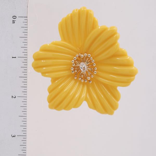 FLOWER DAINTY CRYSTAL EARRING