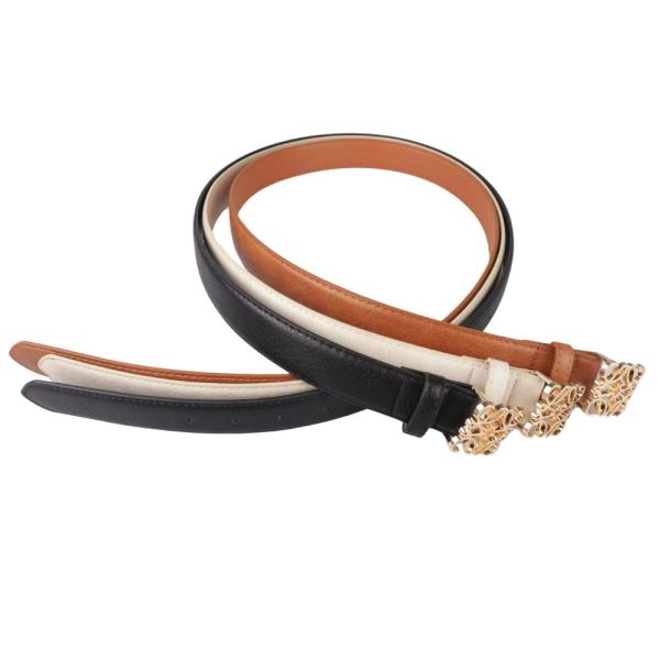 METAL BUCKLE BELT 3 PC SET