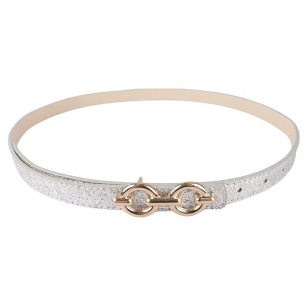 DOUBLE METAL BUCKLE BELT 3 PC SET