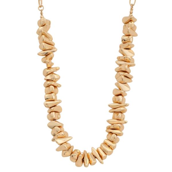 METAL BEAD NECKLACE