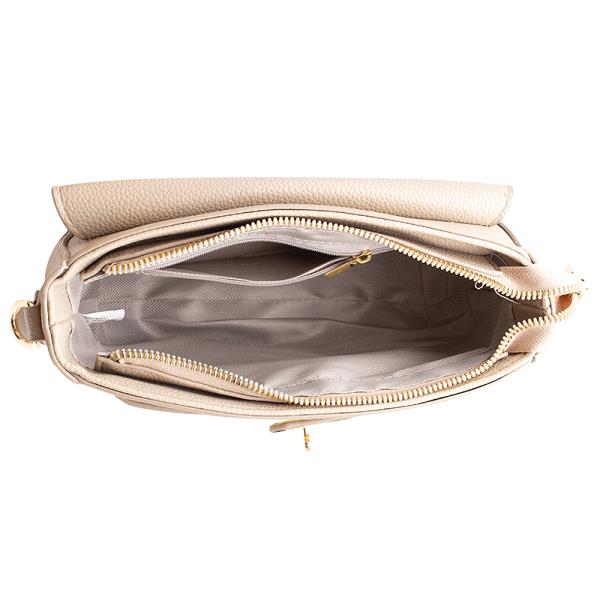 TEXTURED CROSSBODY BAG