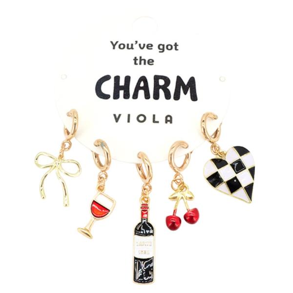 PARTY THEME CHARM SET