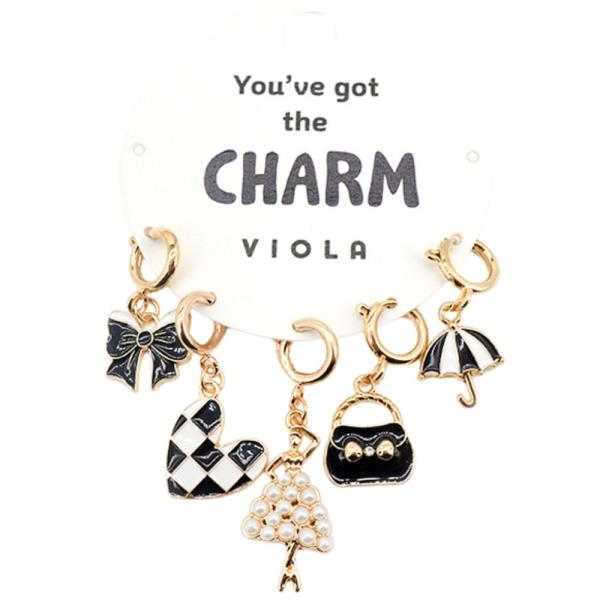 FASHION THEME CHARMS SET