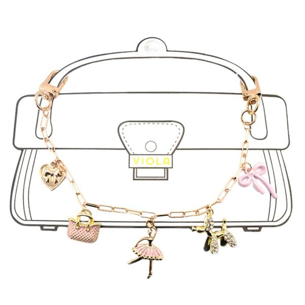FASHION THEME CHARM BAG CHAIN