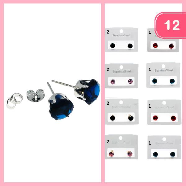 POST EARRING (12 UNITS)