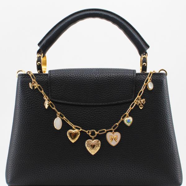 HEART MULTI CHARM BAG CHARM