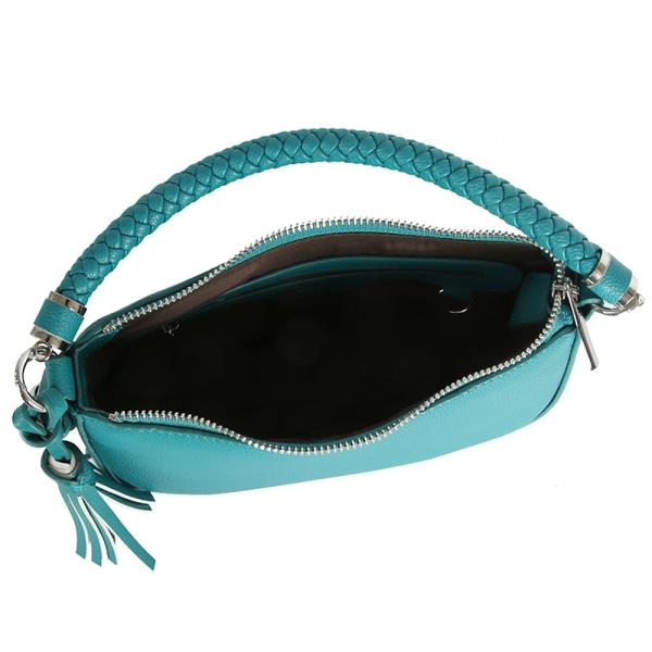 FASHION TASSEL BRAID HANDLE SHOULDER BAG