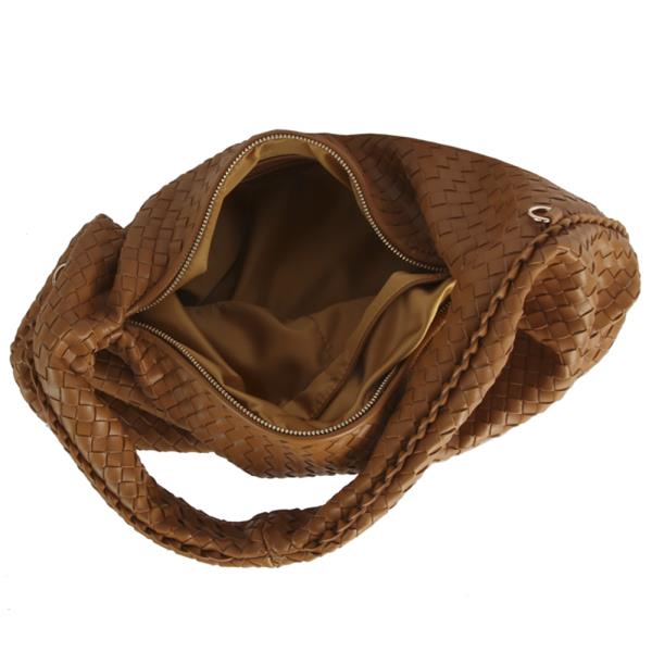 CLASSIC WOVEN SHOULDER HOBO BAG