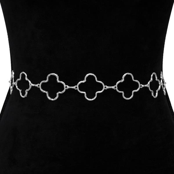 OPEN METAL SHAPED HOOK BELT