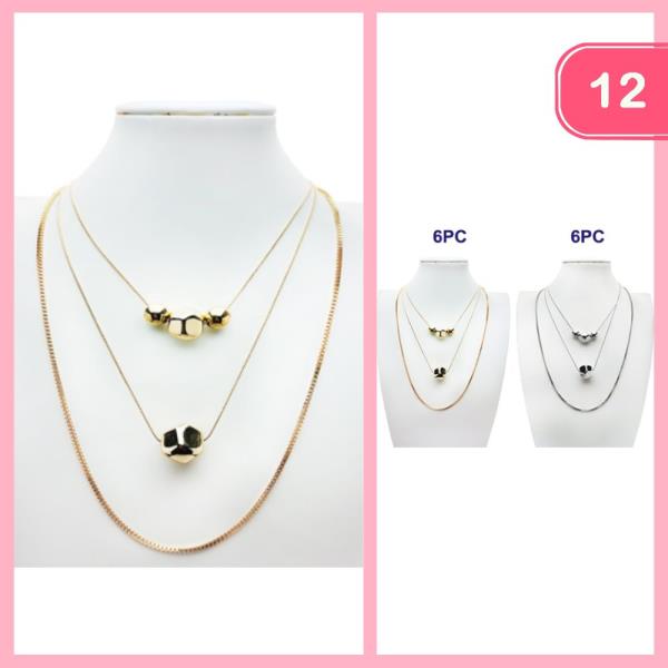 LAYERED NECKLACE (12 UNITS)