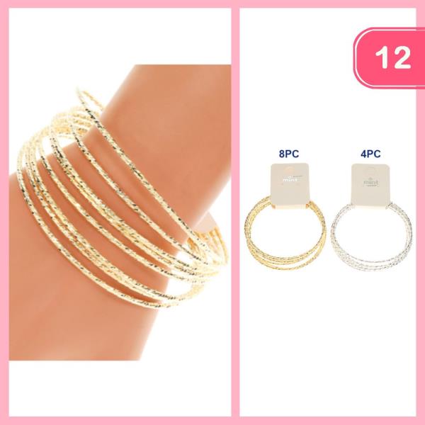 BANGLE BRACELET (12 UNITS)