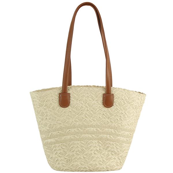 CHIC DESIGN SHOULDER BEACH TOTE BAG