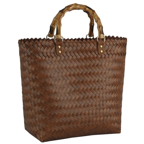 RETRO WOVEN STRAW TOTE BAG