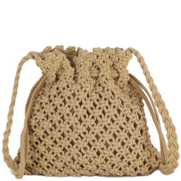 STYLISH DRAWSTRING CROSSBODY BAG