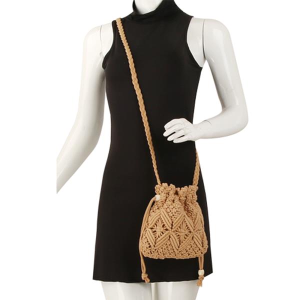 STYLISH DRAWSTRING CROSSBODY BAG