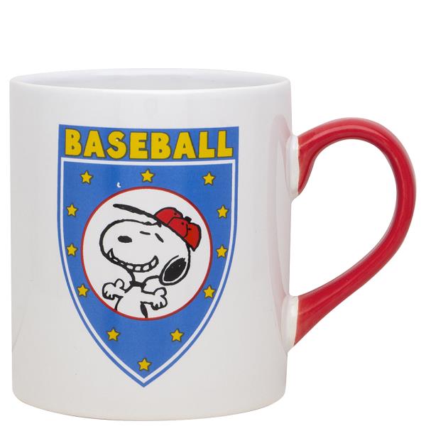 BASEBALL SNOOPY PRINT MUG