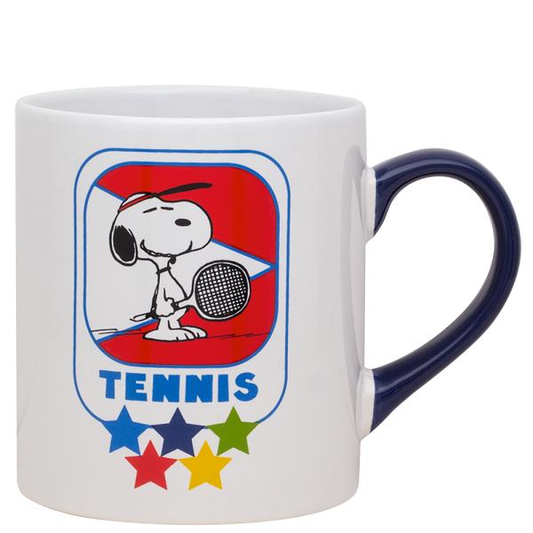 TENNIS SNOOPY PRINT MUG