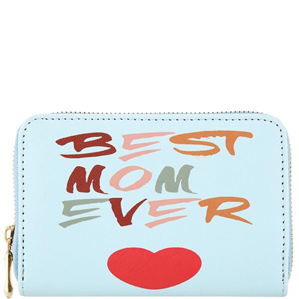 BEST MOM EVER THEMED FASHION WALLET