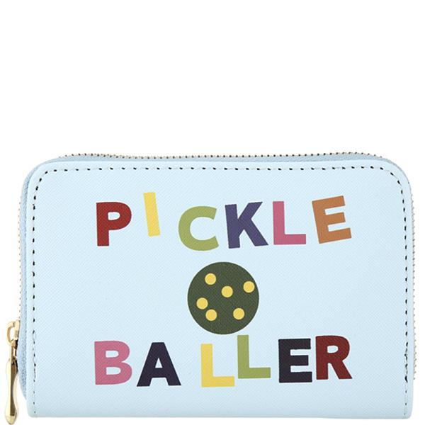 PICKLE BALLER THEMED FASHION WALLET