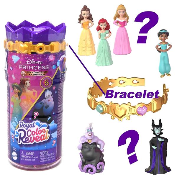 DISNEY PRINCESS ROYAL COLOR REVEAL