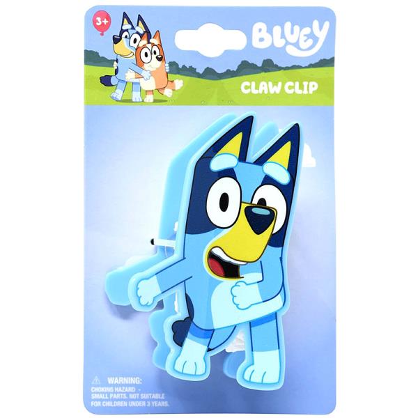 BLUEY CHARACTER SHAPED HAIR CLAW CLIP