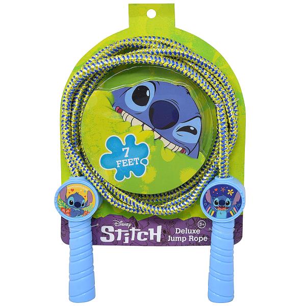 STITCH DELUXE JUMP ROPE WITH SHAPED HANDLES IN 3D BLISTER
