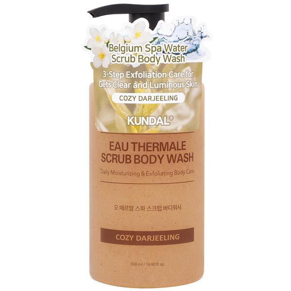 KUNDAL EAU THERMALE SPA SCRUB BODY WASH COZY DARJEELING