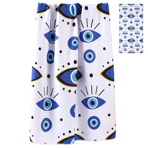 EVIL EYE QUICK DRY BEACH TOWEL
