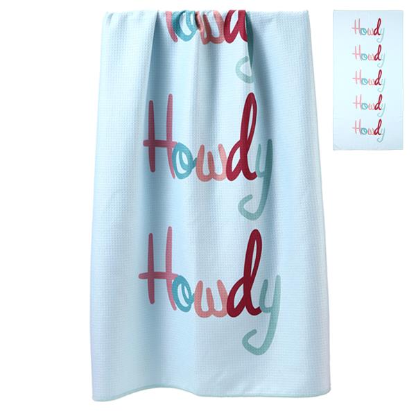 WESTERN HOWDY QUICK DRY BEACH TOWEL