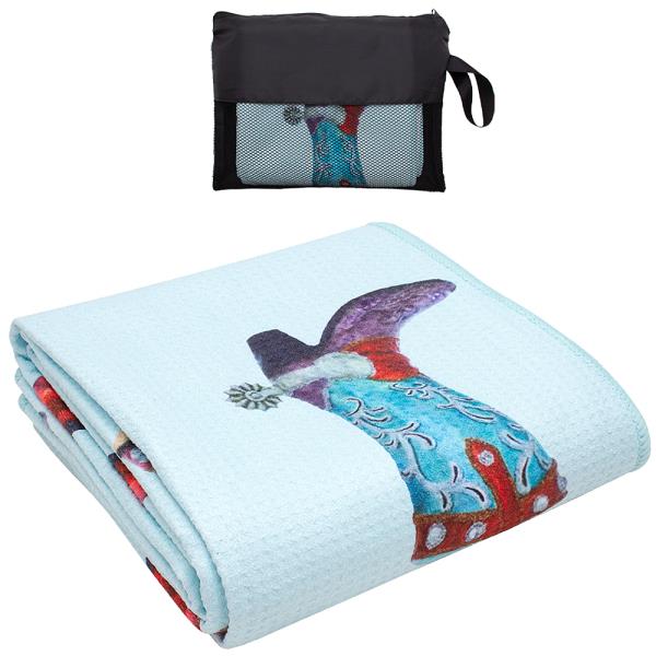 COWBOW BOOTS QUICK DRY BEACH TOWEL